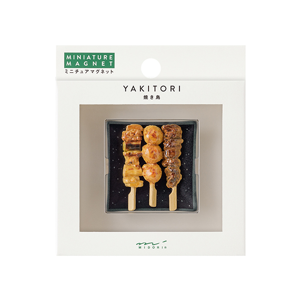ミニチュアマグネット 1個入 焼き鳥柄 (43409006)