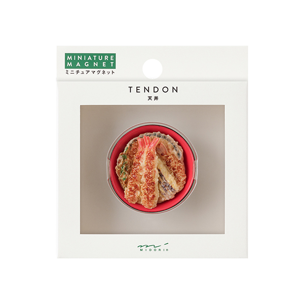 ミニチュアマグネット 1個入 天丼柄(43435006)