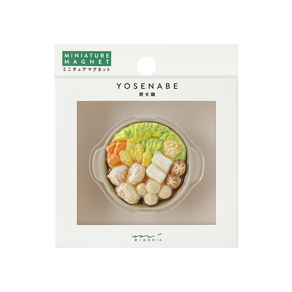 ミニチュアマグネット 1個入 寄せ鍋柄(43436006)