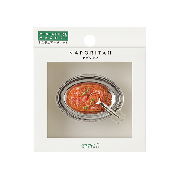 ミニチュアマグネット 1個入 ナポリタン柄(43441006)