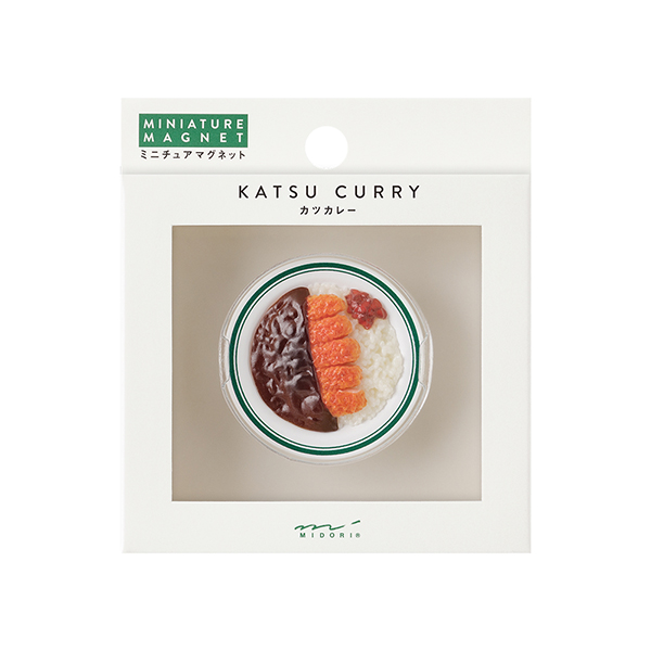 ミニチュアマグネット 1個入 カツカレー柄(43444006)