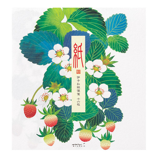 便箋 箔 苺柄 S2(81019006)