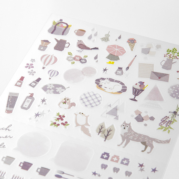 MIDORI Colour Tone PET Sticker - Lavender