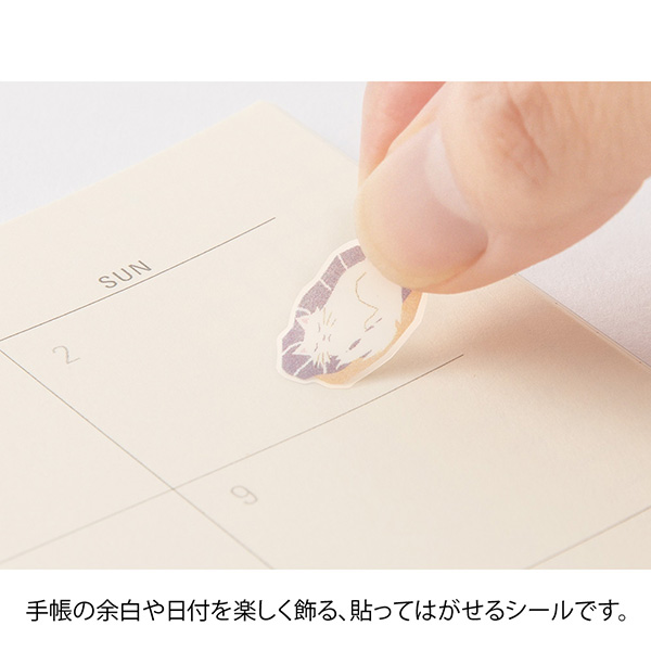 MIDORI Colour Tone PET Sticker - Lavender