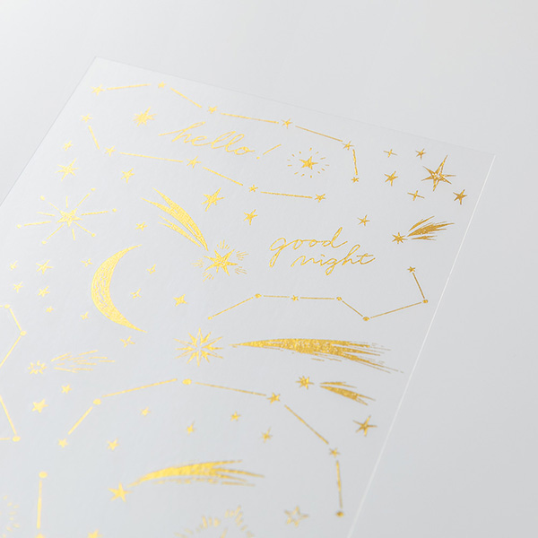 転写シール 星柄