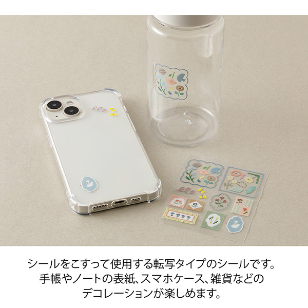 Midori Glossy Transfer Sticker - Nordic Tile