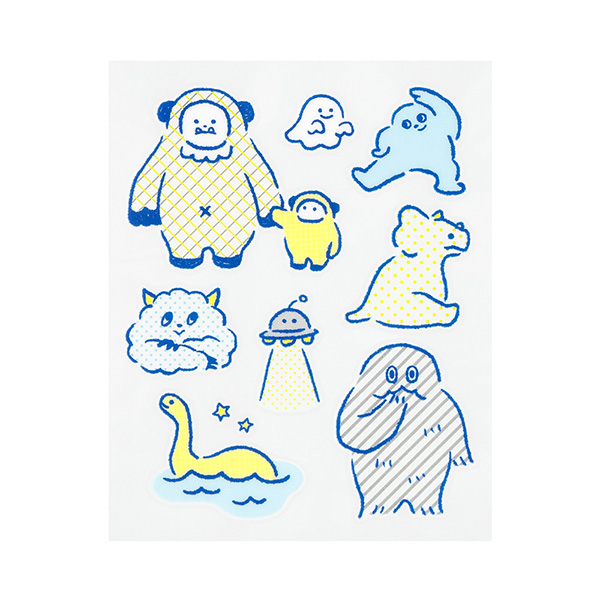 Midori Glossy Transfer Sticker - Monster