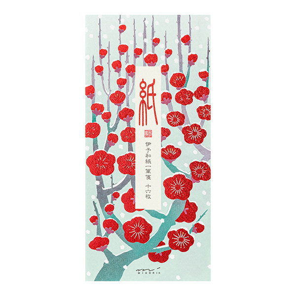 一筆箋 箔 雪梅柄(89578006)