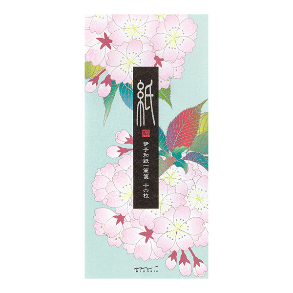 一筆箋 シルク 鞠桜柄(89583006)