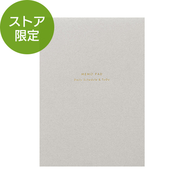 Tod's メモパッド ストア限定】メモパッド＜A6＞ 1日の予定&ToDoリスト(91803805