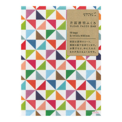 片面透明袋<S> 風車柄 差替え