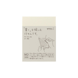 完売しました★MD付せん紙＜A7＞横罫(19030006)