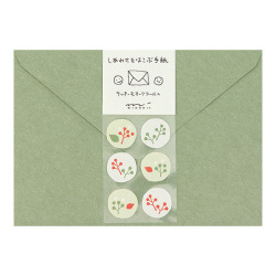 封筒 しあわせ 木の実柄(20468006)