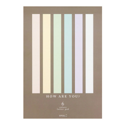 便箋 ＜B5＞ HOW ARE YOU？ (20477006)