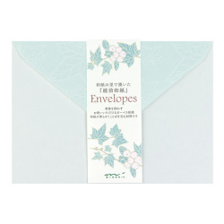 封筒 ＜洋2＞ 和紙 アイビー柄 (20490006)