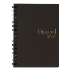 ダイヤノート＜A6＞ 黒 (21006011)