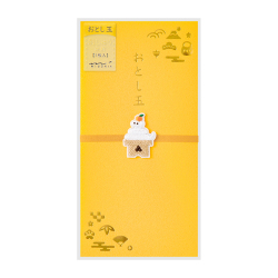 金封 刺繍 おとし玉 鏡もち柄 巳(25684006)