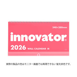 【イノベーター カレンダー】 壁掛 M 2026年版 31398006 ★今なら送料無料★