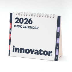 【イノベーター カレンダー】 卓上 M 2026年版 31399006 ★＋1点で今なら送料無料★