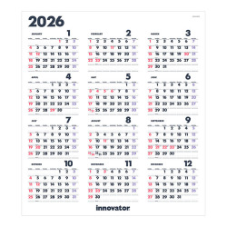 【イノベーター カレンダー】 ポスター 2026年版 31402006 ★＋1点で今なら送料無料★