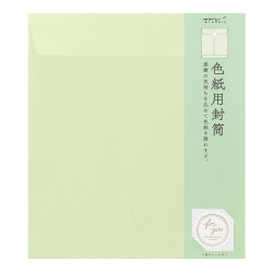 カラー色紙用封筒 黄緑(33287006)★色紙関連アイテムよりどり4点以上送料無料3/23まで★