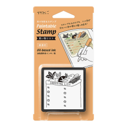 スタンプ 浸透印 買い物リスト柄(35388006)