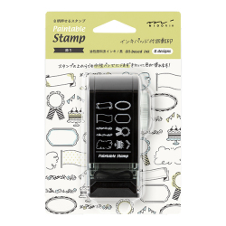 スタンプ 回転印 ダイヤル 飾り柄(35587006)