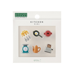 ミニチュアマグネット 6個入 キッチン柄C (43428006)