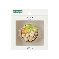 ミニチュアマグネット 1個入 寄せ鍋柄(43436006)