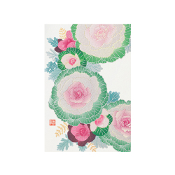 ポストカード 葉牡丹リース柄(80011006)