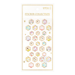 シール レジン 花柄(82527006)