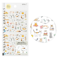 シール ＜S＞ ネコ柄(82687006)