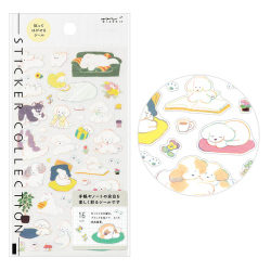 シール ＜M＞ イヌ柄(82690006)