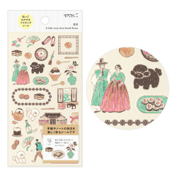 手帳用シール 韓国柄(82716006)