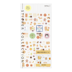 手帳用シール 余白 クッキー柄(82742006)