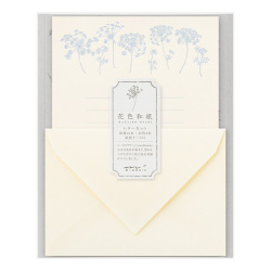 花色和紙 レターセット 白A(86928006)