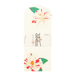 封筒 4柄入 冬の花柄(87086006)