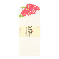 封筒 4柄入 夏の花柄(87102006)