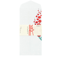 封筒 箔 雪梅柄(87152006)