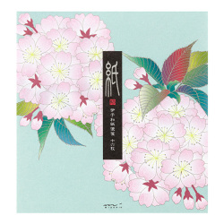 便箋 シルク 鞠桜柄(87161006)