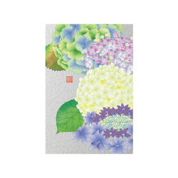 ポストカード 紫陽花柄 S2(88775006)