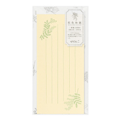 一筆箋 封筒付 花色和紙 黄(89574006)