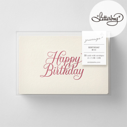 【送料無料】【限定】greetings カード 誕生日3 ＜10枚セット＞(91803612)