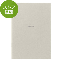 完売しました★【ストア限定】リフィルノート＜A5＞ ドット方眼 グレー(91804017)