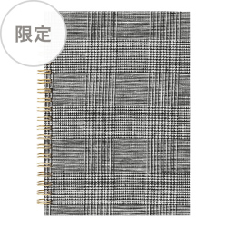 【限定】リングノート＜B6＞ リネン グレンチェック(91804189)