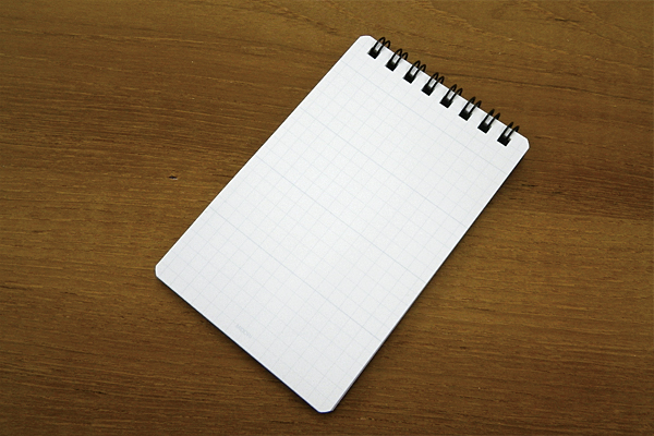 ＊めめむページ＊ ダイヤメモ＜M＞ 方眼罫 青(11732006)