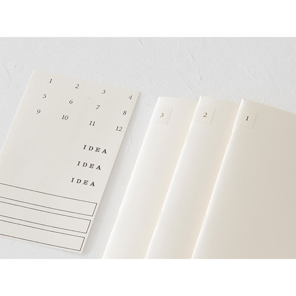 ノート/メモ帳｜【NEW】MDノート ライト＜新書＞ 方眼罫 3冊組A