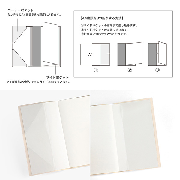 クリアメニューブック B4・6P @1冊〜14冊 動き出し