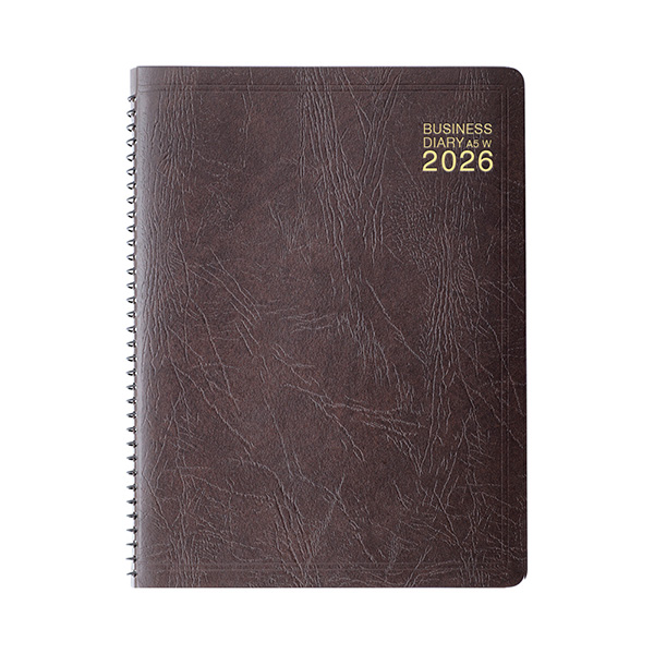 2026年版手帳｜【ビジネスダイアリー】 A5 マンスリーホリゾンタル＋