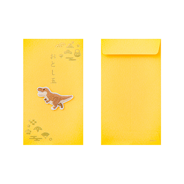 ぽち袋 おとし玉｜ぽち袋 刺繍 おとし玉 恐竜柄(25652006